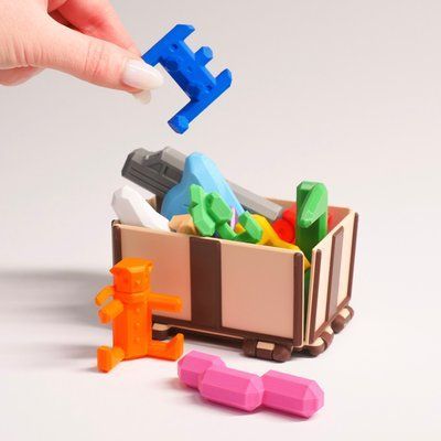 Коробка з іграшками - Головоломка 3DTOYS фото