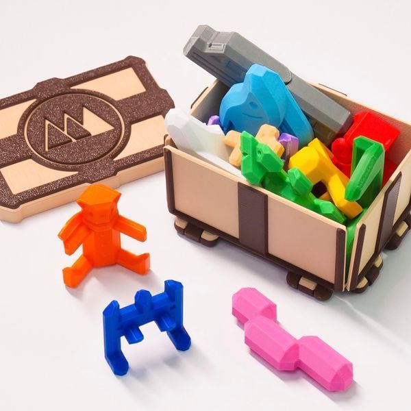 Коробка з іграшками - Головоломка 3DTOYS фото