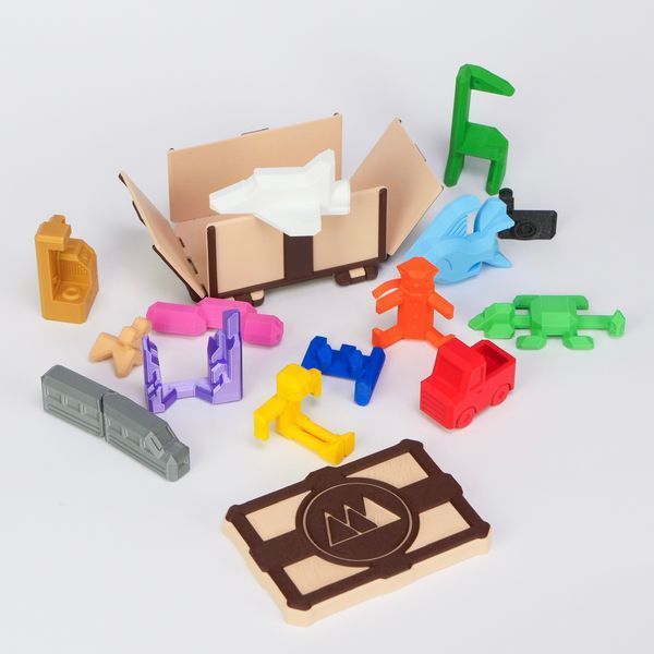 Коробка з іграшками - Головоломка 3DTOYS фото