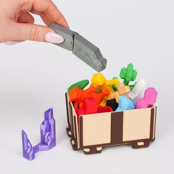 Коробка з іграшками - Головоломка 3DTOYS фото