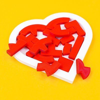 СЕРДЕЧКО - Головоломка 3DLOVE фото