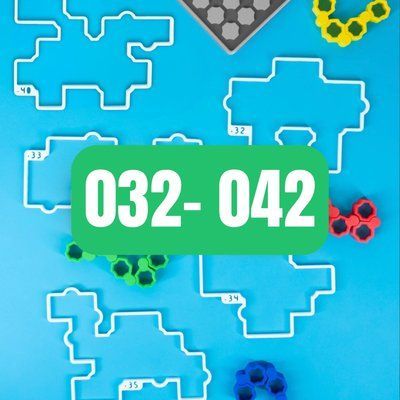 Головоломка Кольорові пікселі | Доповнення Рівні 32-42 SKEWBITS3 фото