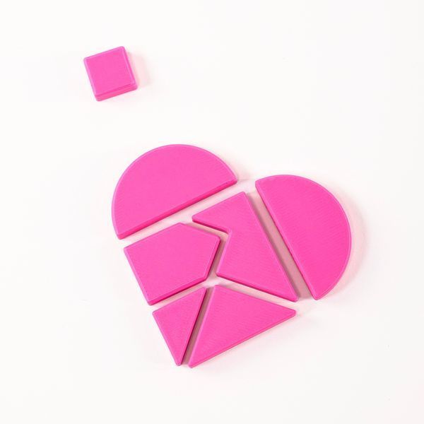 Міні-пазл Серденько MINIHEART фото